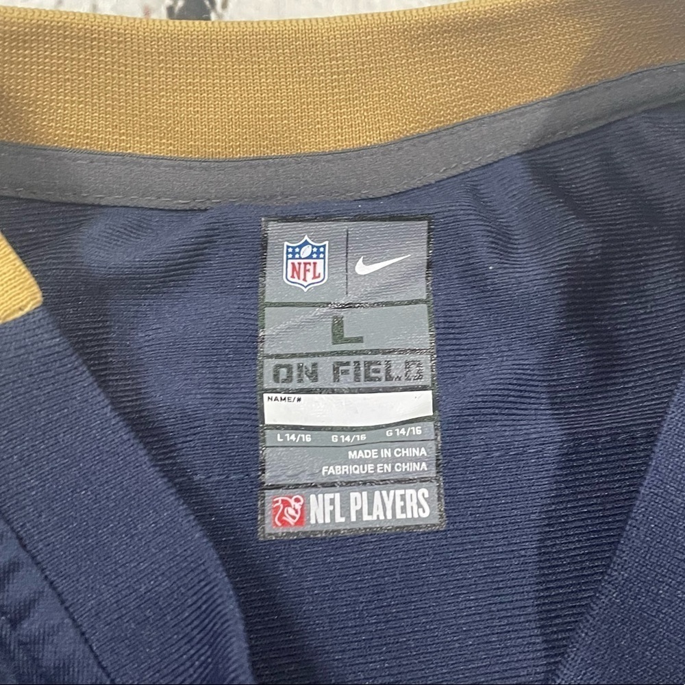 Kids Boys Todd Gurley II Los Angeles Rams Nike NFL Football Jersey - Picture 7 of 7